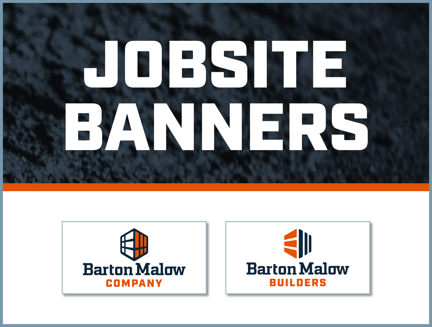 VINYL + MESH BANNERS