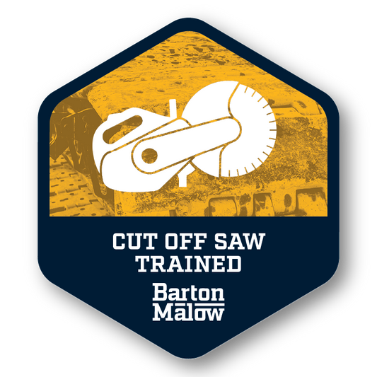 CUT OFF SAW TRAINED