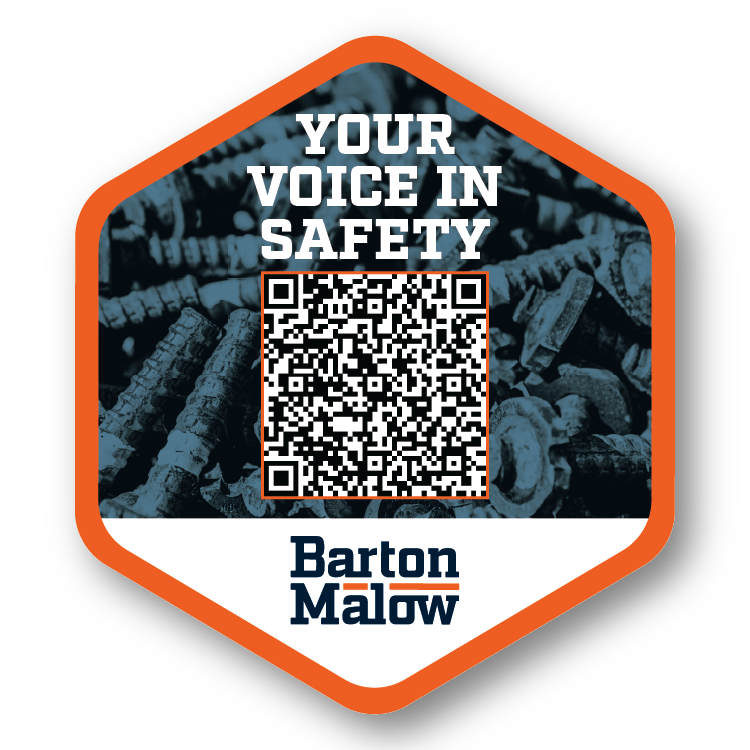 YOUR VOICE IN SAFETY STICKER