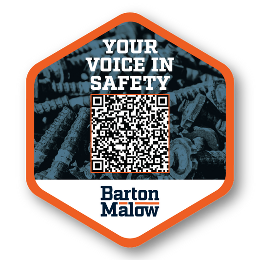 YOUR VOICE IN SAFETY STICKER
