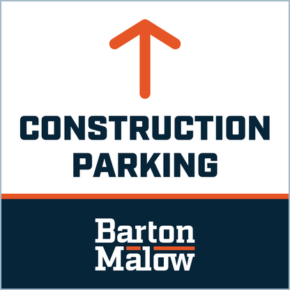 CONSTRUCTION PARKING UP POINTING