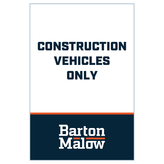CONSTRUCTION VEHICLES ONLY