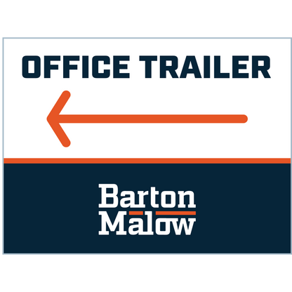 OFFICE TRAILER LEFT POINTING