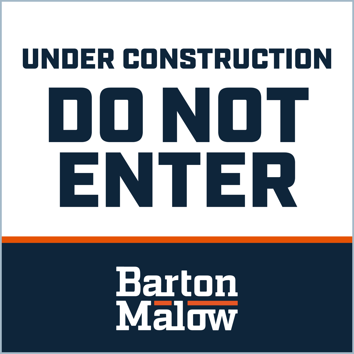 UNDER CONSTRUCTION: DO NOT ENTER