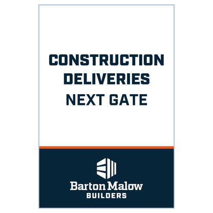 CONSTRUCTION DELIVERIES NEXT GATE