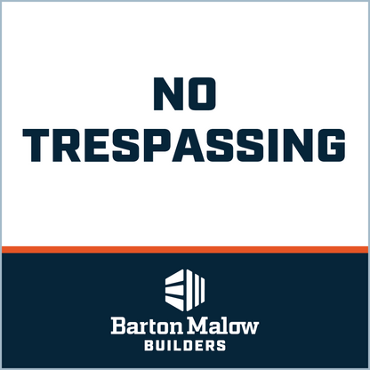 NO TRESPASSING