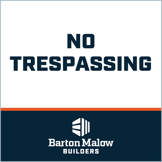 NO TRESPASSING