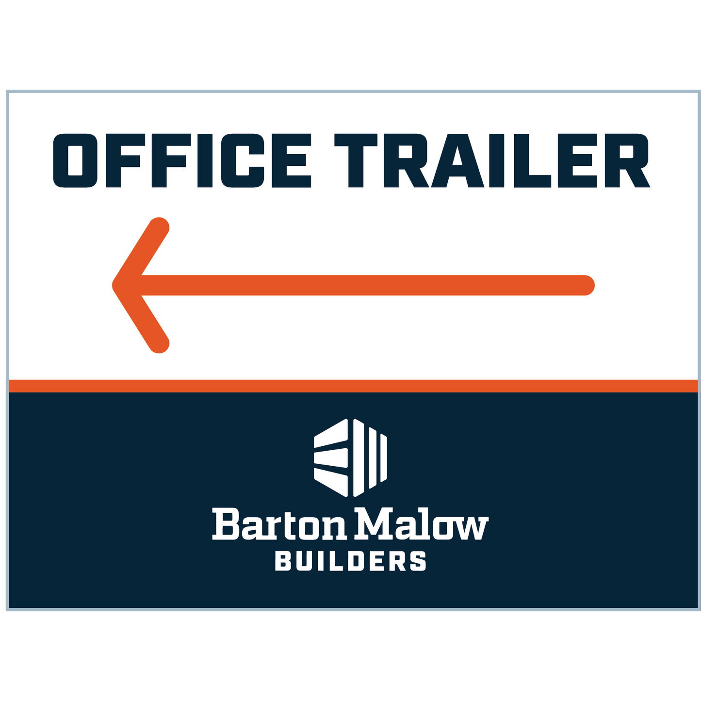 OFFICE TRAILER LEFT POINTING