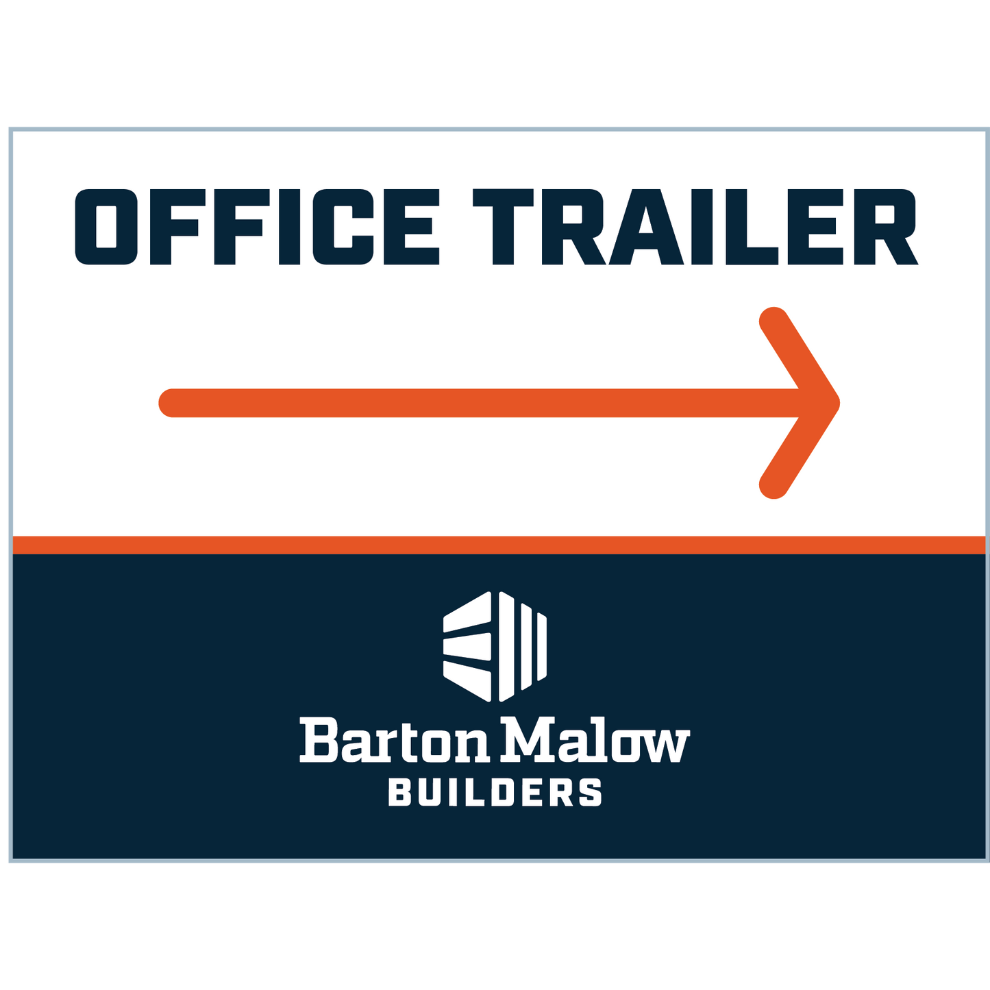 OFFICE TRAILER RIGHT POINTING