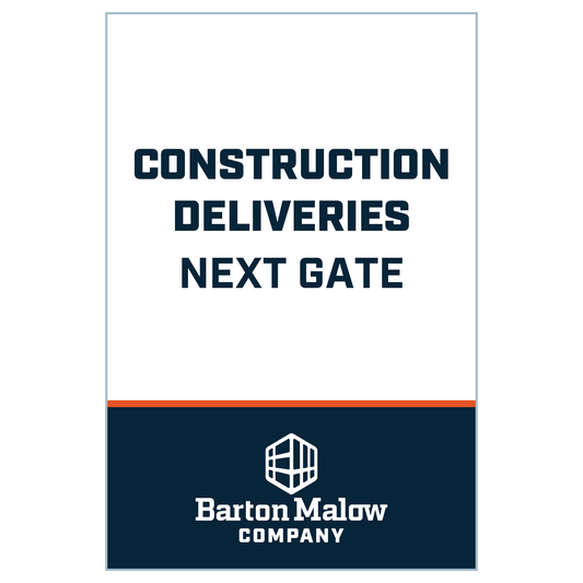 CONSTRUCTION DELIVERIES NEXT GATE