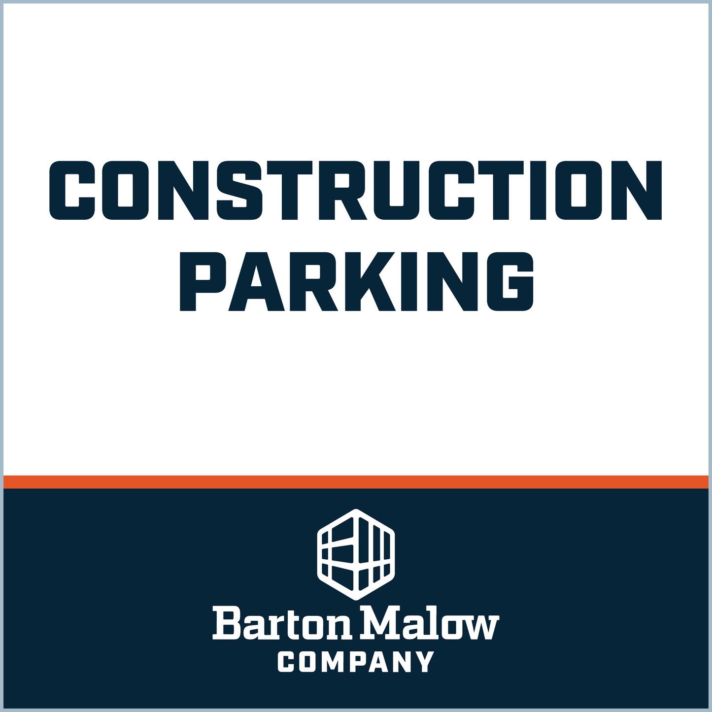 CONSTRUCTION PARKING