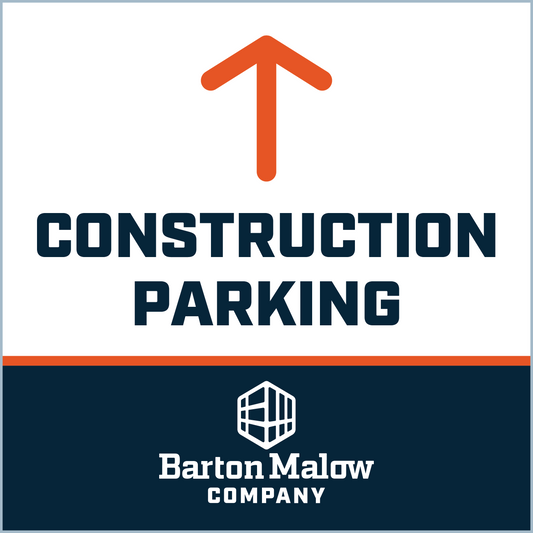 CONSTRUCTION PARKING UP POINTING