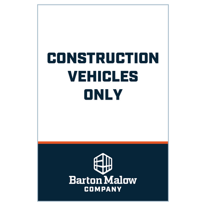 CONSTRUCTION VEHICLES ONLY