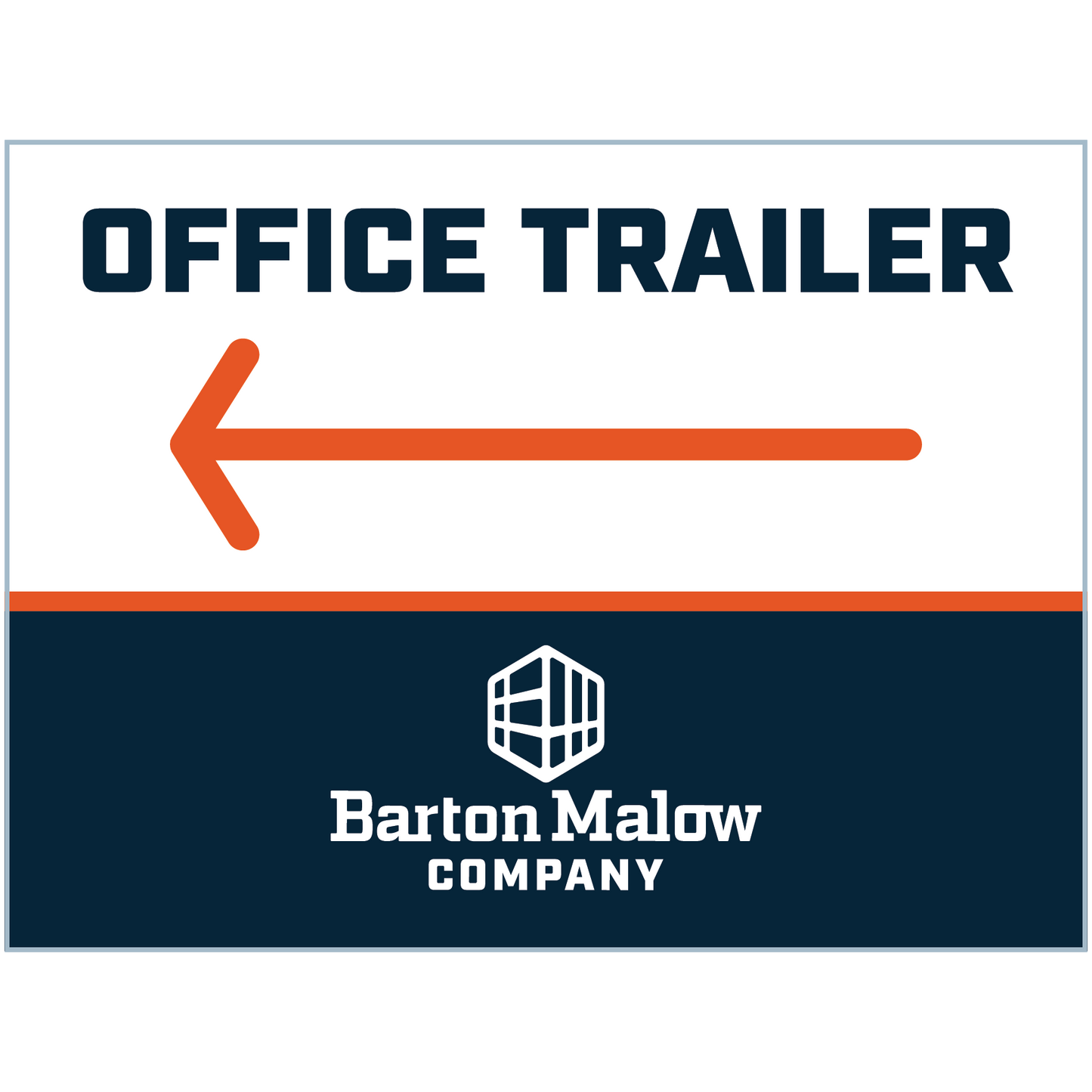 OFFICE TRAILER LEFT POINTING