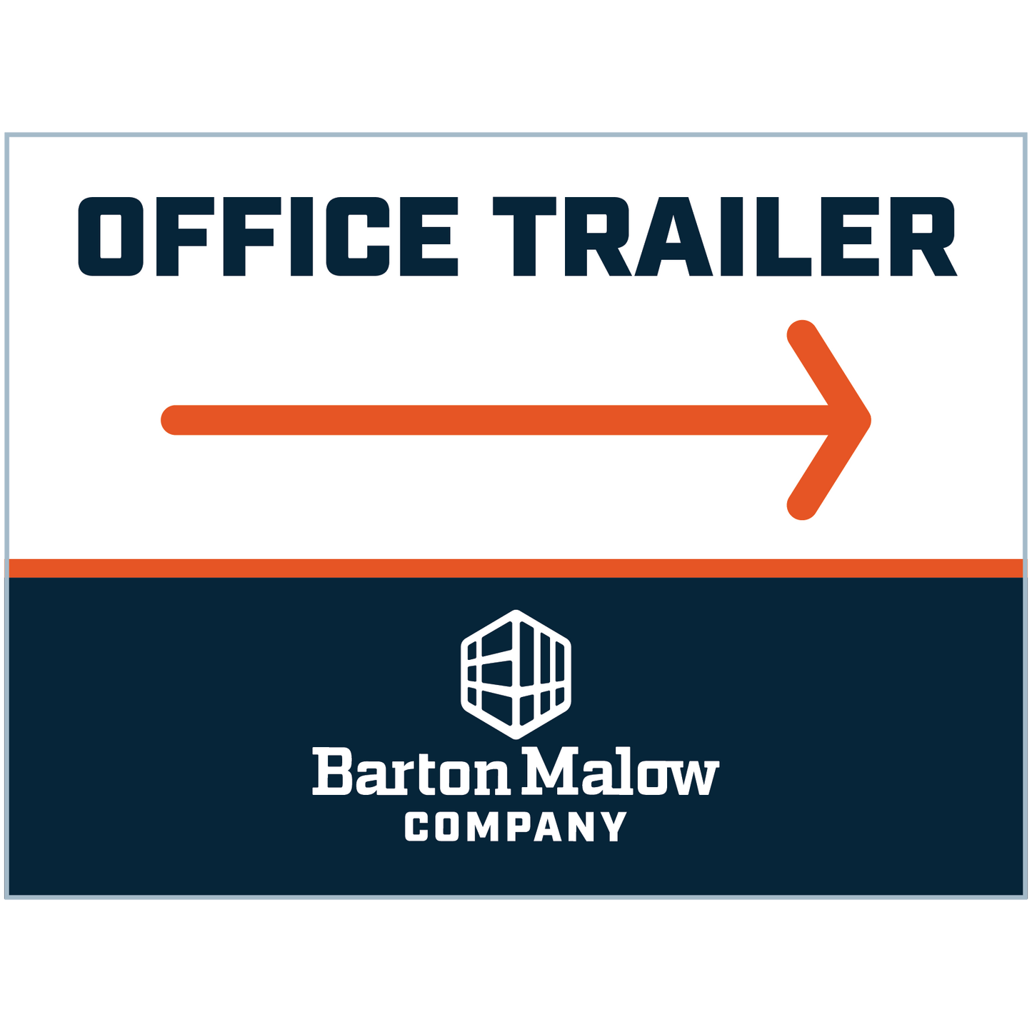 OFFICE TRAILER RIGHT POINTING