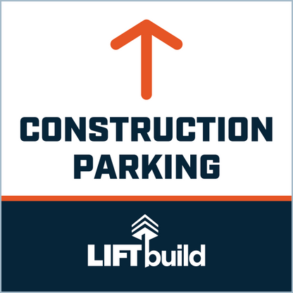 CONSTRUCTION PARKING UP POINTING