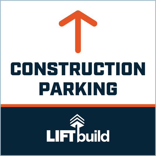 CONSTRUCTION PARKING UP POINTING