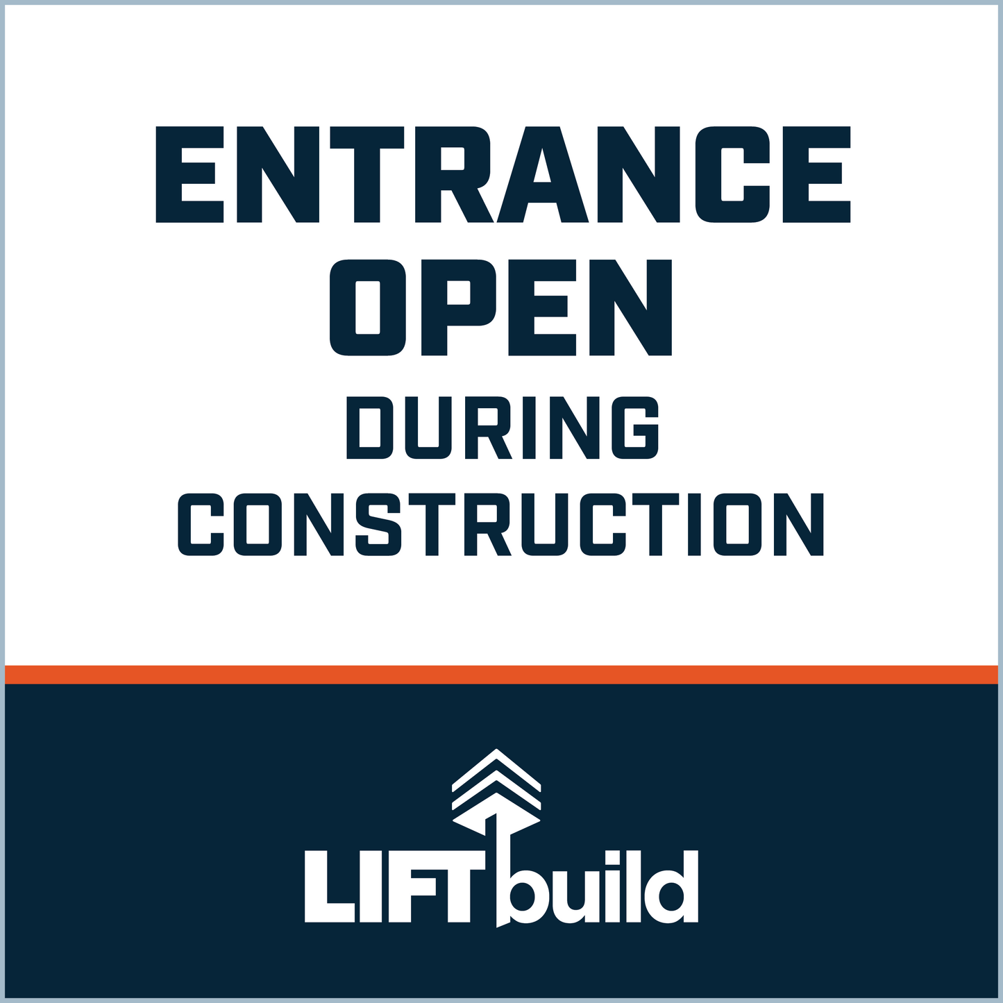 ENTRANCE OPEN