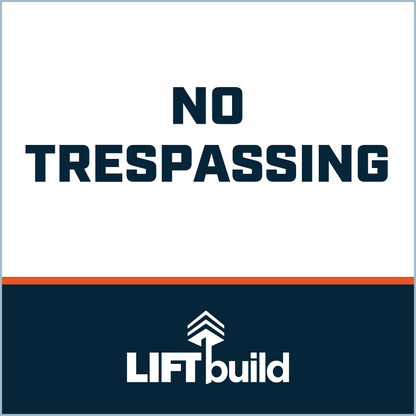 NO TRESPASSING