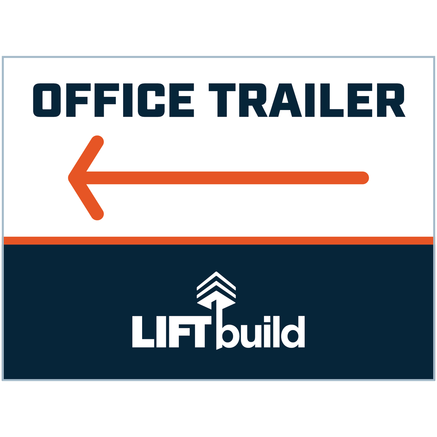 OFFICE TRAILER LEFT POINTING