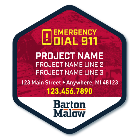 EMERGENCY CONTACT - Dial 911